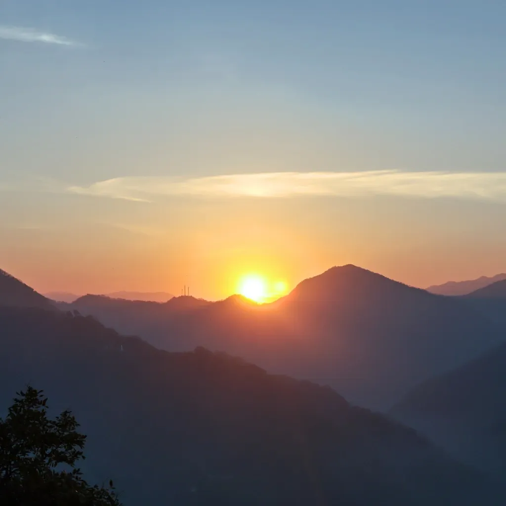 Kunjapuri Sunrise